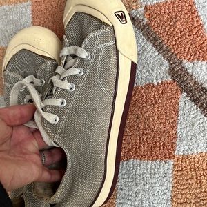 Keen sneakers tan ladies size 7 tennis shoes